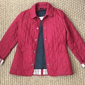 Burberry Quilted Jacket Sz XS with Removable Liner